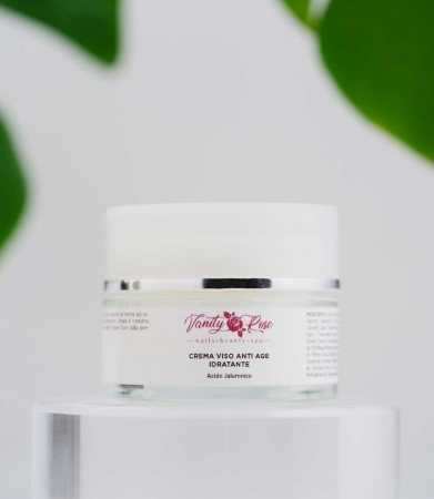 Crema Viso Idratante Anti Age Acido Jaluronico