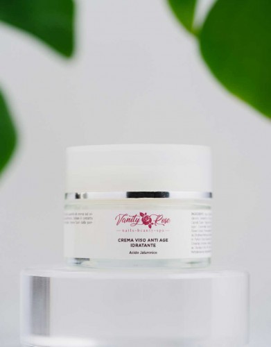 Crema Viso Idratante Anti Age Acido Jaluronico